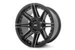 88170012 - : Rough Country 88 Series Wheel | One-Piece | Gloss Black | 17x9 | 6x5.5 | +0mm for Rough Country Image