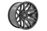95201011M - : Rough Country 95 Series Wheel | Machined One-Piece | Gloss Black | 20x10 | 8x170 | -19mm for Rough Country Image