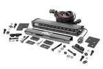 93014 - : LED Light Kit | Bumper Mount | 12" Black Single Row | Polaris Ranger XP 1000 for Rough Country Image