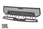 70225 - : Mesh Grille | 30" Dual Row LED | Black | White DRL | Fits Toyota Tundra (14-17) for Rough Country Image