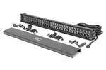 70930BD - : 30 Inch Black Series LED Light Bar | Dual Row | Cool White DRL for Rough Country Image