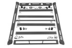 10612 - : Roof Rack | Fits Jeep Wrangler JL (21-24)/Wrangler Unlimited (18-25) 4WD for Rough Country Image