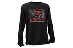 84090SM - : Rough Country T-Shirt | Long Sleeve | Vertex | Black | SM for Rough Country Image