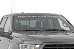 84167 - : Rough Country Decal | 3 Inch x 49 Inch | Curved | Silver for Rough Country Image
