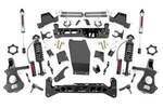 22857 - : 7 Inch Lift Kit | Cast Steel | Vertex/V2 | Fits Chevy/Fits GMC 1500 (14-18 &amp; Classic) for Rough Country Image
