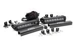 70697 - : LED Light Kit | Grille Mount | 8" Black Pair | Ford F-250 Super Duty (17-19) for Rough Country Image