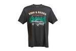 84081SM - : Rough Country T-Shirt | Born &amp; Raised | Black | SM for Rough Country Image