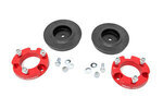 764RED - : 2 Inch Lift Kit | Red Spacers | Fits Toyota 4Runner 2WD/4WD (2010-2024) for Rough Country Image