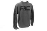 940943XL - : Rough Country Hoodie | RC Topographical Sleeve | Charcoal | 3XL for Rough Country Image