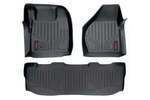 M52102 - : Floor Mats | FR &amp; RR | Crew Cab | Ford F-250/F-350 Super Duty 2WD/4WD (08-10) for Rough Country Image