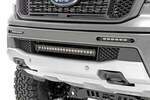70829 - : LED Light Kit | Bumper Mount | 6" Black Slimline Pair | Ford Ranger (19-23) for Rough Country Image