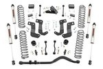 66870 - : 3.5 Inch Lift Kit | C/A Drop | Stage 1 | V2 | Fits Jeep Wrangler Unlimited (18-23) for Rough Country Image