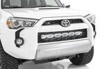 70786 - : LED Light Kit | Bumper Mount | 30" Black Dual Row | Fits Toyota 4Runner (14-20) for Rough Country Image