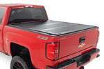49119551 - : Hard Tri-Fold Flip Up Bed Cover | 5'9" Bed | Fits Chevy/Fits GMC 1500 (14-18 &amp; Classic) for Rough Country Image