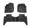SM71216 - : Sure-Fit Floor Mats | FR &amp; RR | Fits Toyota Tacoma 2WD/4WD (2016-2023) for Rough Country Image