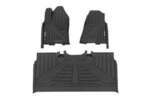 FF31432 - : Flex-Fit Floor Mats | FR &amp; RR | Crew | Fits Ram 1500 (25) for Rough Country Image