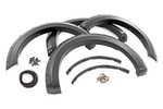 FF20911BJS - : Pocket Fender Flares | JS Iconic Silver | Ford F-150 2WD/4WD (2021-2023) for Rough Country Image