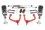 110540RED - : 3.5 Inch Lift Kit | M1 Struts/M1 | GMC Sierra 1500 2WD/4WD (2025-2026) for Rough Country Image
