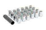 121524CHOE - : M12 x 1.5 Lug Nut Set of 24 |Chrome | Open End for Rough Country Image