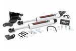 8730470 - : V2 Steering Stabilizer | Dual | 2.5-8 Inch Lift | Fits Jeep Gladiator JT/Wrangler JL (18-25) for Rough Country Image