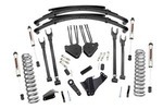 58370 - : 6 Inch Lift Kit | Gas | 4 Link | RR Spring | V2 | Ford F-250/F-350 Super Duty (05-07) for Rough Country Image