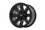84180912 - : Rough Country 84 Series Wheel | Gloss Black | 18x8.5 | 6x5.5 | +0mm for Rough Country Image