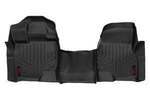 M5115 - : Floor Mats | Front | Over Hump | Ford F-150 (15-25)/F-150 Lightning (22-24)/Raptor (17-20) for Rough Country Image
