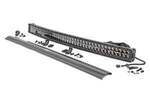 72940BD - : 40 Inch Black Series LED Light Bar | Curved | Dual Row | Cool White DRL for Rough Country Image