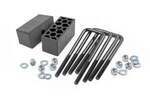 6521 - : 2.5 Inch Block &amp; U-Bolt Kit | Fits Chevy/Fits GMC 1500 (99-25) for Rough Country Image