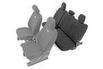 91017 - : Seat Covers | Rear Bench Seat | Ford F-150/Lightning/F-250/F-350  (2015-2025) for Rough Country Image