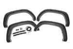 AT11621O4O - : Fender Flares | Defender | 040 Super White | Fits Toyota Tacoma 2WD/4WD (16-23) for Rough Country Image