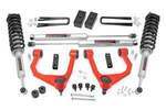 76831RED - : 3.5 Inch Lift Kit | N3 Struts | Fits Toyota Tundra 2WD/4WD (2007-2021) for Rough Country Image