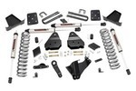 53470 - : 4.5 Inch Lift Kit | No OVLD | V2 | Ford F-250 Super Duty 4WD (2015-2016) for Rough Country Image