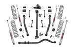 65531 - : 3.5 Inch Lift Kit | Adj Lower | FR D/S | Fits Jeep Wrangler Unlimited 4WD (18-23) for Rough Country Image