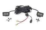 70910 - : 3x1.75 Inch Black Series LED Slim Aux | SAE Fog | Pair for Rough Country Image