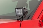 72104 - : LED Light Kit | Ditch Mount | 2" Black Pair | Amber DRL | Fits Toyota Tacoma (24-25) for Rough Country Image