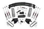 52033 - : 4 Inch Lift Kit | Quad Front Shocks | Rear Springs | Ford F-150 4WD (80-96) for Rough Country Image