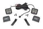 70084 - : LED Light Kit | Ditch Mount | 2" Spectrum Pair | Spot | Fits Jeep Cherokee KL (14-21) for Rough Country Image