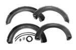 AF21112G1 - : Fender Flares | Defender | G1 Absolute Black | Ford F-250/F-350 Super Duty (17-22) for Rough Country Image