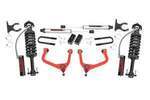 28257RED - : 3.5 Inch Lift Kit | Vertex/V2 | Rear Mono Leaf | Fits Chevy Silverado 1500 (22-24) for Rough Country Image