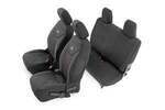 91007 - : Seat Covers | Front and Rear | 2-Door | Fits Jeep Wrangler JK 4WD (2013-2018) for Rough Country Image