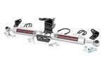 87304 - : N3 Steering Stabilizer | Dual | 2.5-8 Inch Lift | Fits Jeep Gladiator JT/Wrangler JL (18-25) for Rough Country Image