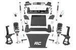 27540 - : 4 Inch Lift Kit | AT4/Trailboss | M1/M1 | Fits Chevy/Fits GMC Sierra 1500 (19-25)/Silverado 1500 (19-25) for Rough Country Image