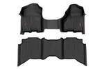 M31313 - : Floor Mats | FR &amp; RR | Crew/Mega Cab | Fits Ram 1500 2WD/4WD (2012-2018 &amp; Classic) for Rough Country Image