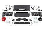 10747A - : FXS Hidden Winch Mount | White SAE | Fog | Toyota Land Cruiser 4WD (24-26) for Rough Country Image
