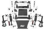 27557 - : 4 Inch Lift Kit | AT4/Trailboss | Vertex/V2 | Fits Chevy/Fits GMC Sierra 1500 (19-25)/Silverado 1500 (19-25) for Rough Country Image