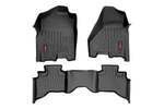M31212 - : Floor Mats | FR/RR | Quad Cab | Fits Ram 1500 2WD/4WD (2012-2018 &amp; Classic) for Rough Country Image