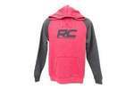 84083MM - : Rough Country Hoodie | Heater | Red/Gray | MD for Rough Country Image