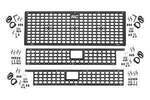 73129 - : Molle Panel Kit | Combo | Bed | Fits Toyota Tacoma 2WD/4WD (2024-2025) for Rough Country Image