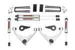 859870 - : 3 Inch Lift Kit | V2 | FK/FF | Fits Chevy/Fits GMC Sierra/Silverado 2500 HD Suburban/Yukon XL 2500 (01-10) for Rough Country Image